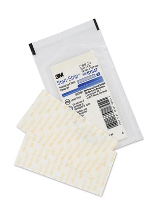 Skin Closure Strip Steri-Strip™ 1/2 X 4 Inch Nonwoven Material Reinforced Strip White